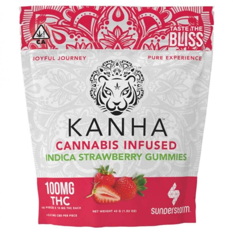 Kanha Cannabis Strawberry Gummies UK