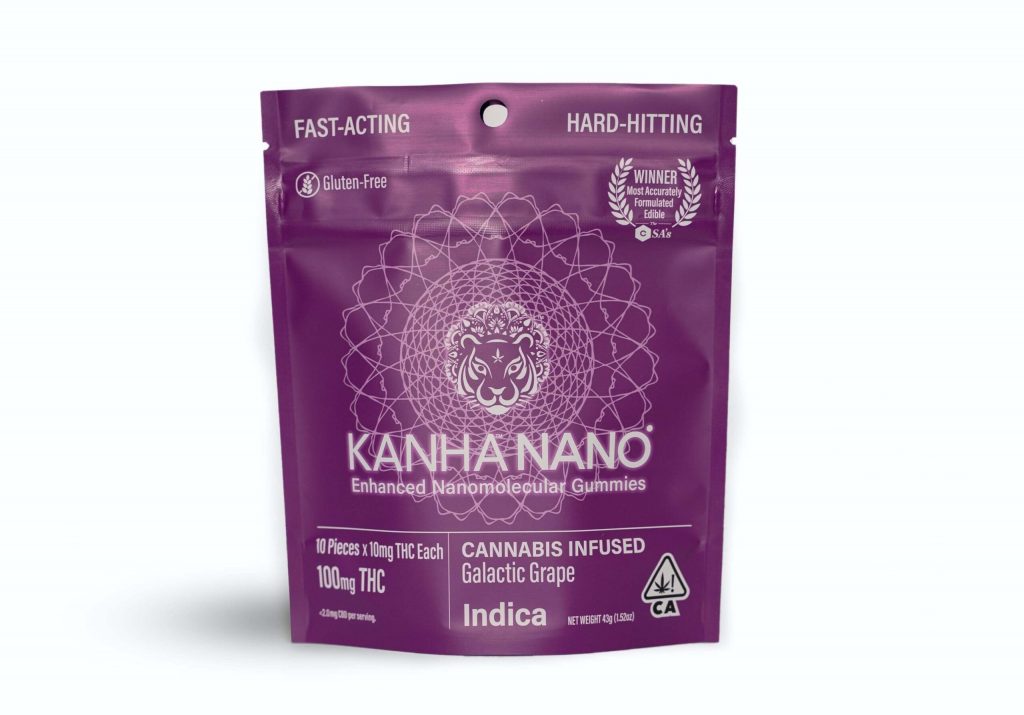 Kanha Nano Gummies Galactic Grape