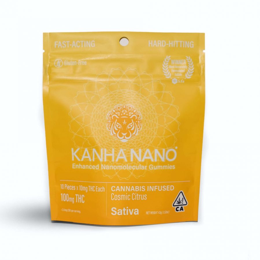 Kanha Nano Gummies Cosmic Citrus