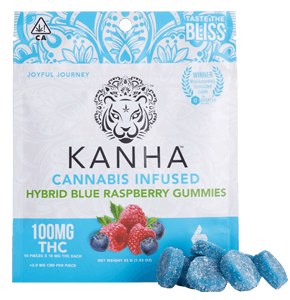 Kanha Gummies Blue Raspberry UK